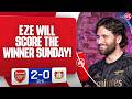 Eze Will Score The WINNER Sunday! (Christian) | Arsenal 2-0 Bayer Leverkusen