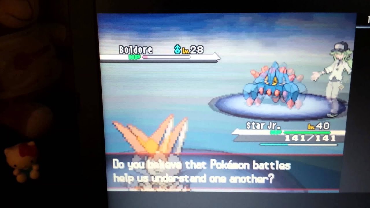 Victini Only Run : N fourth battle