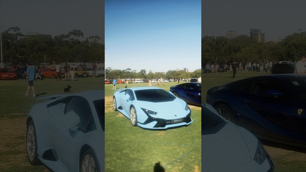 Lamborghini Huracán Tecnica at vic park cars and coffee 