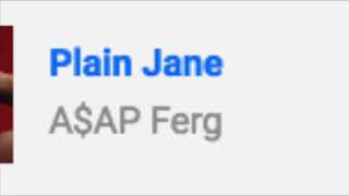 Plain Jane A$AP Ferg Offical Song Stems Studio Acapella Instrumental