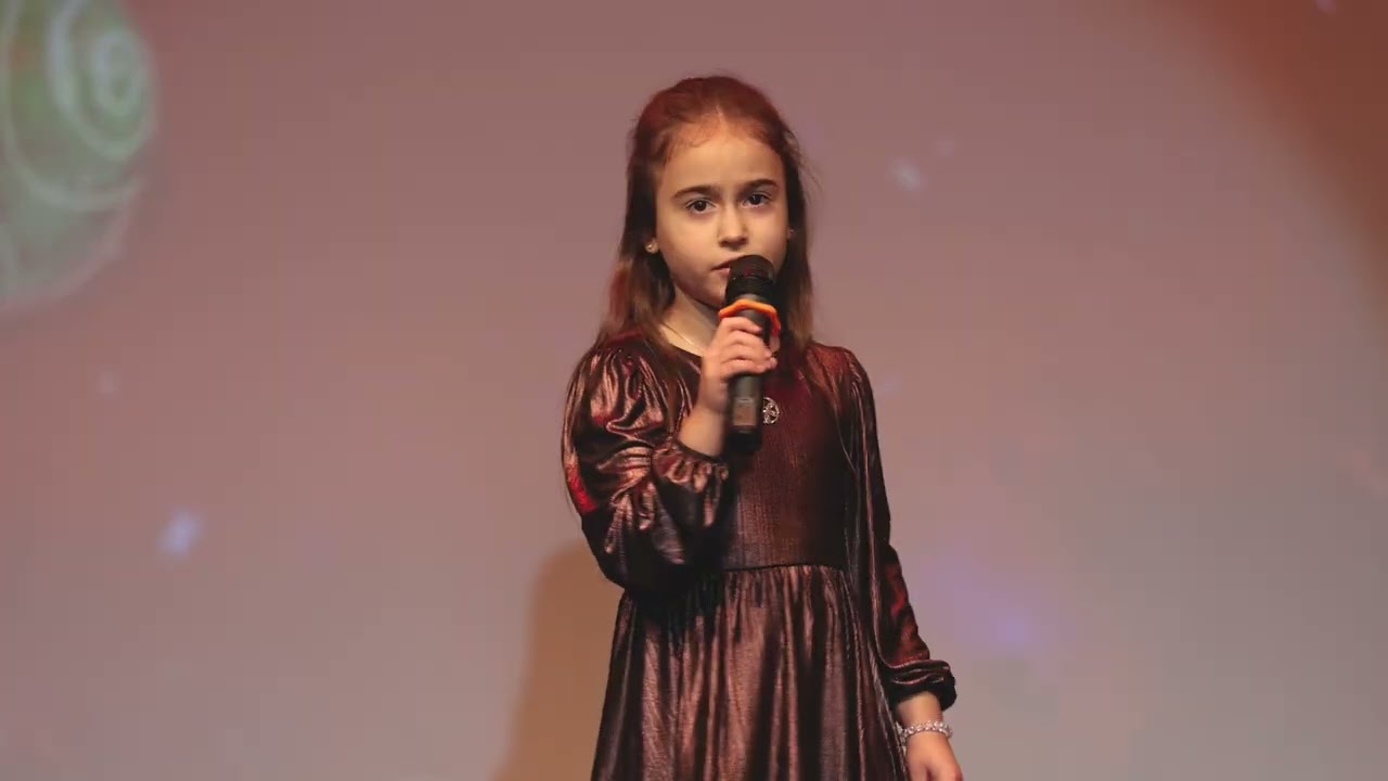 ✨ Склярова Стефанія — Щедрик | Концертний виступ #cristmassong #щедрик #concertvibes #kidmusician