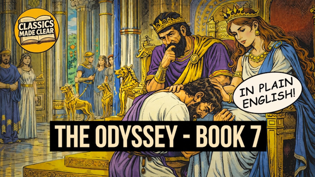 The Stranger Before the Throne – The Odyssey Book 7 (Plain English Audiobook)