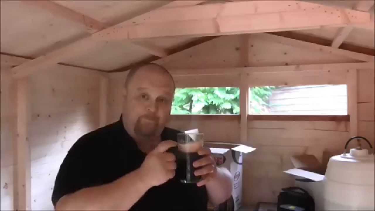 Home Brew Wednesday - Fat man sweats in shed.