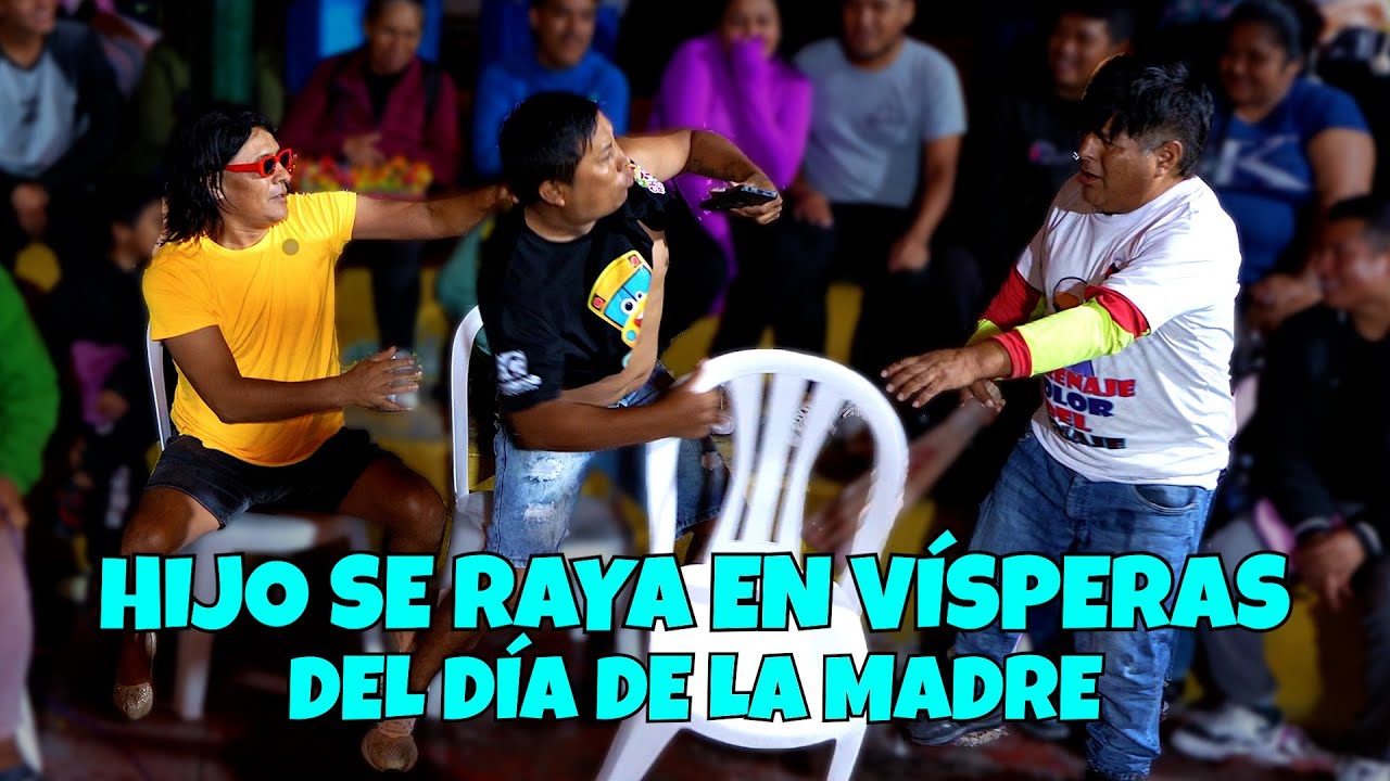 HIJO SE RAYA EN VÍSPERAS DEL DÍA DE LA MADRE