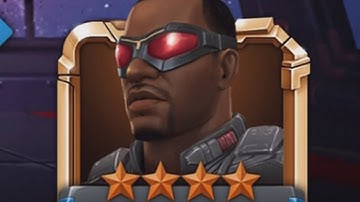 MARVEL: Contest of Champions (iOS/Android) FALCON leveling him up PART 2