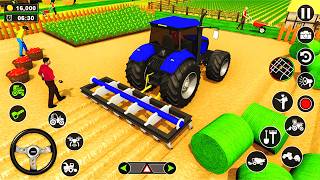 Real Tractor Driving Simulator 2025 - Grand Farming Transport Walkthrough - Android GamePlay