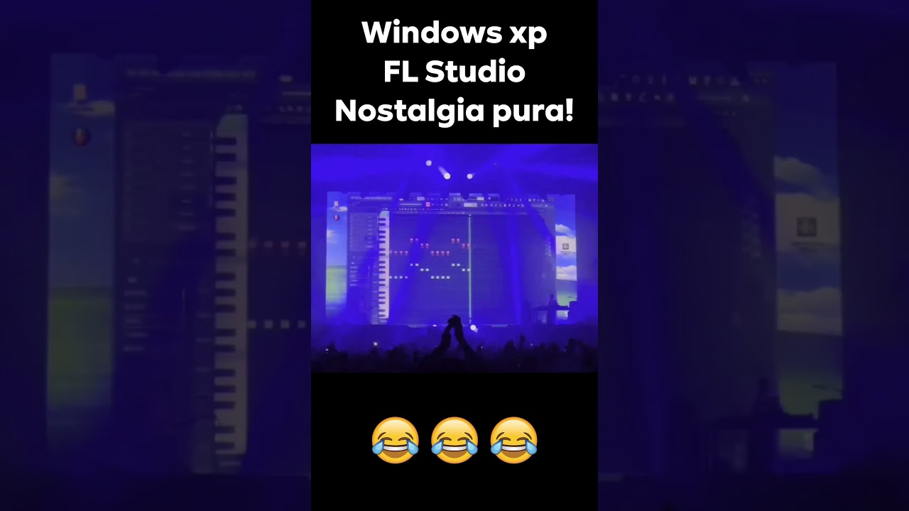 Windows Xp com FL Studio - Nostalgia pura! 🤣🤣🤣