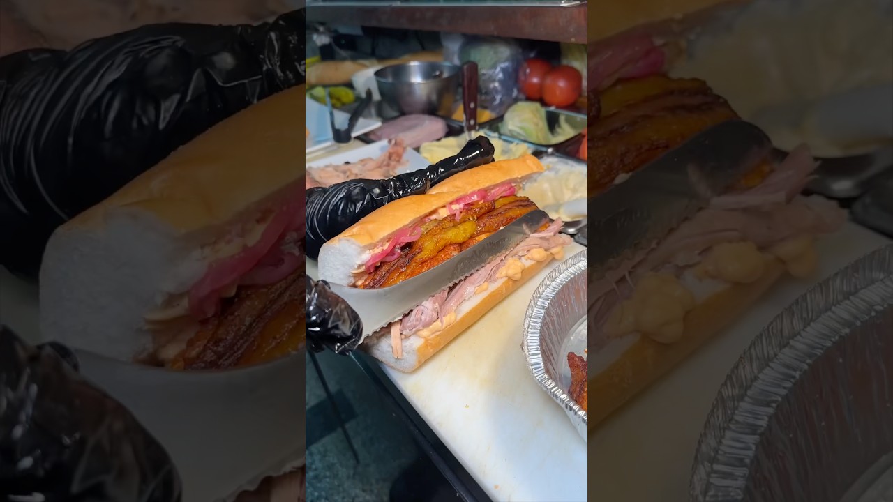 The DOMINICANO SANDWICH or the BEC from Castillo De Jagua NYC in the Lower East Side?! #DEVOURPOWER