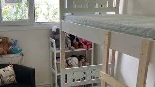 How to make a bunkbed from 2 single beds