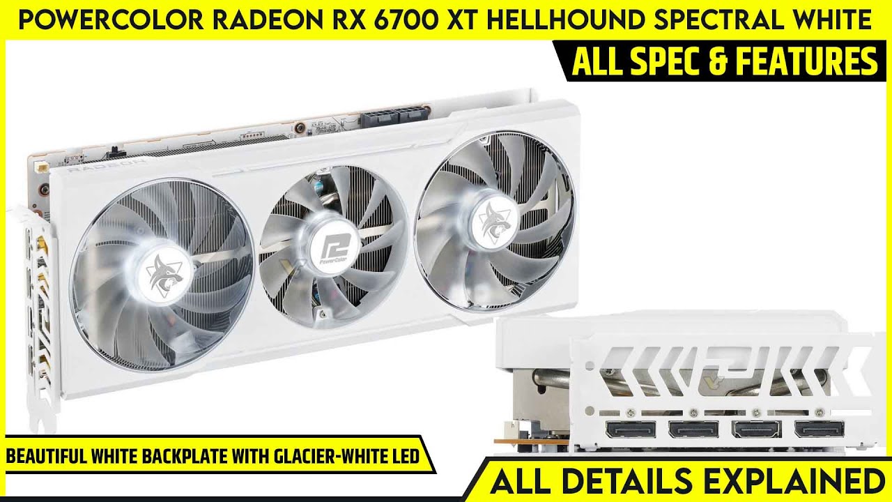Powercolor Radeon Rx 6700 Xt Hellhound Spectral White 12 Gb Gddr6 Graphics Card Launched Price Youtube Powercolor Radeon Rx 6700 Xt Hellhound Spectral White 12 Gb Gddr6 Graphics Card Launched Price Youtube