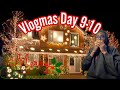 These lights are crazy | Vlogmas Day 9-10