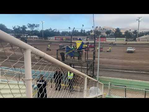 WMR Midgets crash - Ventura Raceway 2022 - 8/27/22