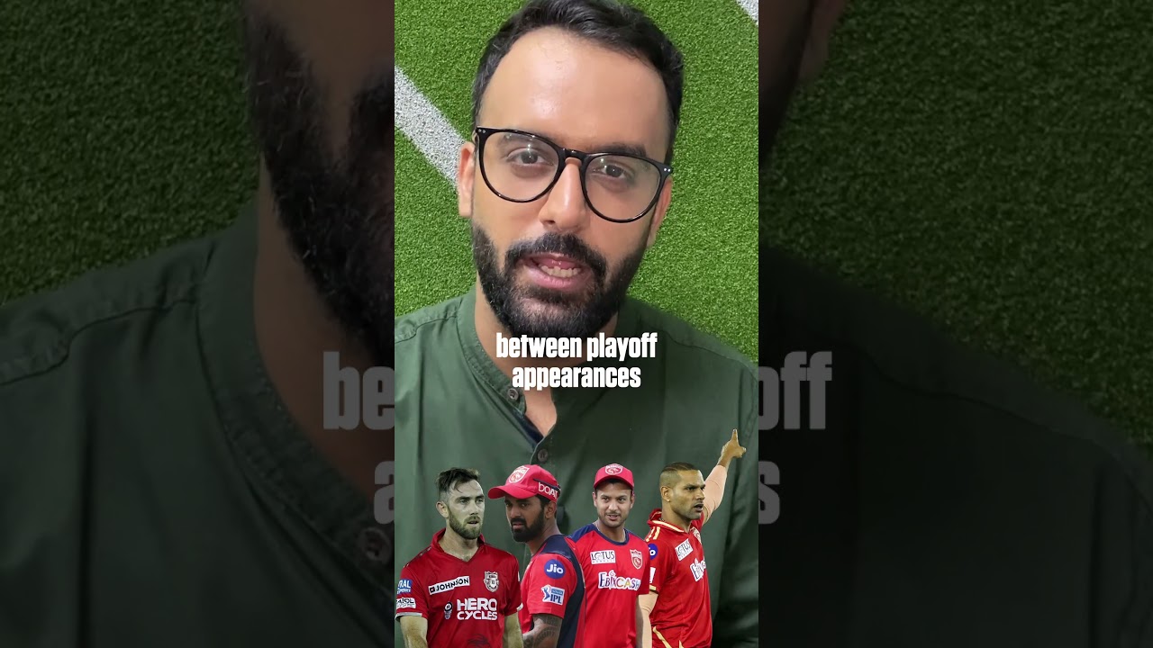 The longest wait between playoff appearances ❌ #IPL2023 #PunjabKings