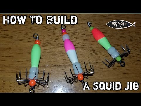 How To  Build a Squid Jig 