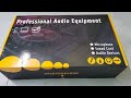 DJ18 SOUND CARD KIT COMPLET LIVE ET ENREGISTREMENT AUDIO VOIX OFF