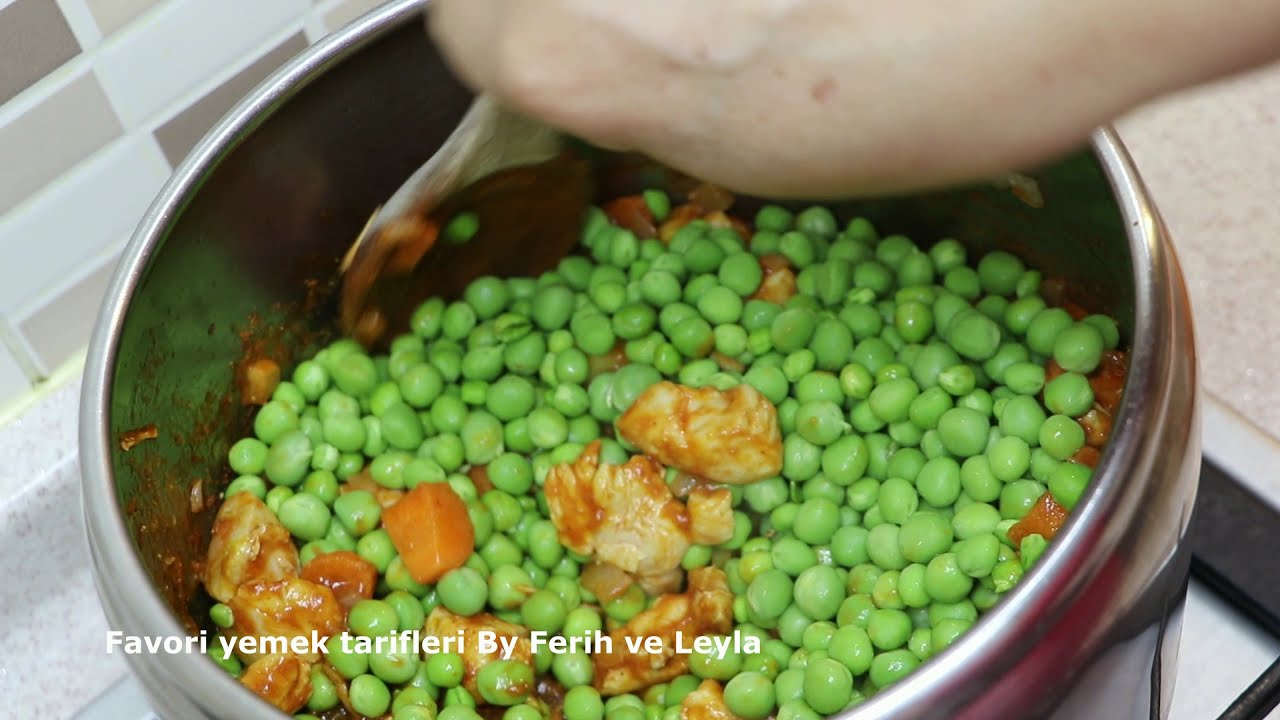 BEZELYE YEMEĞİ TAVUKLU NASIL YAPILIR? Favori yemek tarifleri By Ferih ve Leyla
