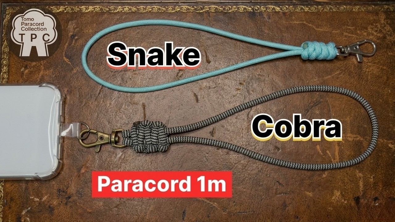Try This First! Easy Paracord Smartphone Wrist Strap Tutorial (2