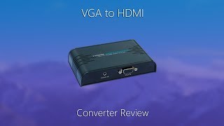 Etekcity VGA to HDMI Converter Review