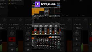 Making a melodic techno track in Bitwig 5 #twitch #bitwig #melodictechno #shorts #deephouse