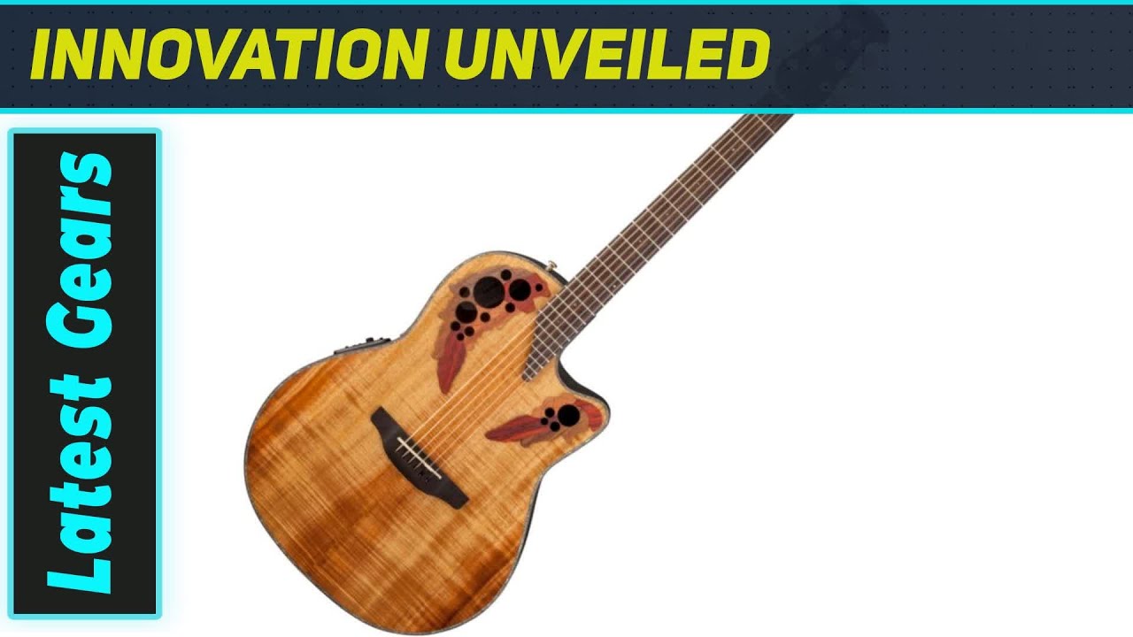 Ovation CE44P-FKOA: The Ultimate Figured Koa Acoustic-Electric
