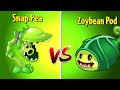 SNAP PEA vs ZOYBEAN POD - Who Will Win? PvZ 2 Plant vs Plant