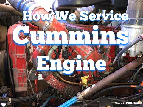 Video: Wie viel Öl fasst ein Cummins-Motor?