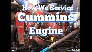 Cummins Engine Service  Step By Step DIY How To Guide