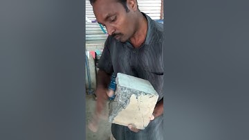 Cube Testing | Compression Testing Machine | in Tamil