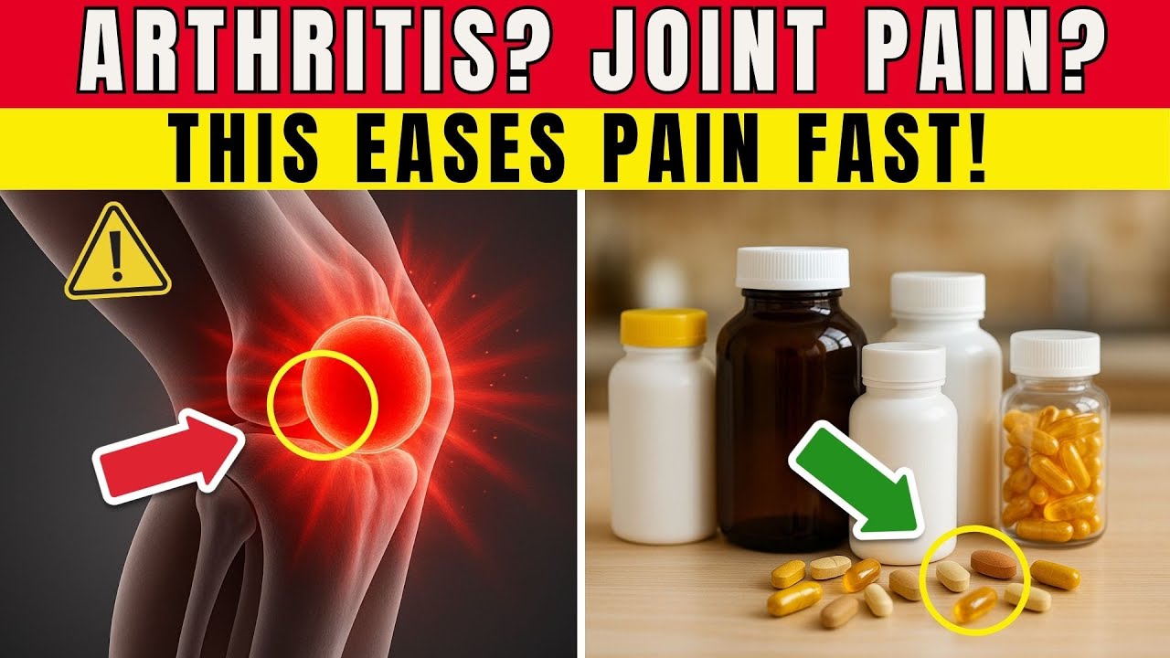 Over 60? THESE 9 BEST Joint Supplements Reliefs Arthritis & Joint Pain | Senior Health Tips
