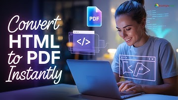 Converteer HTML naar PDF in seconden ⚡ | 100% gratis tool van OutrightCRM (geen aanmelding nodig!)