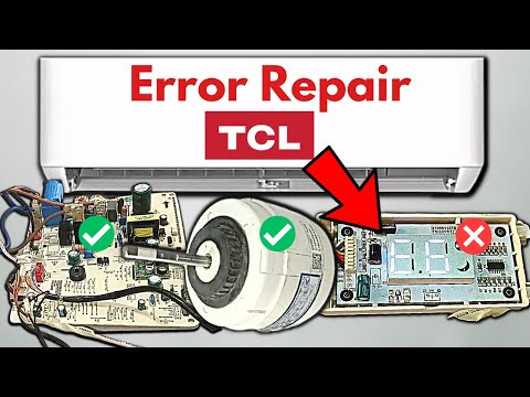 TCL Inverter AC Display E6 Error, As PCB & Motor are Fine