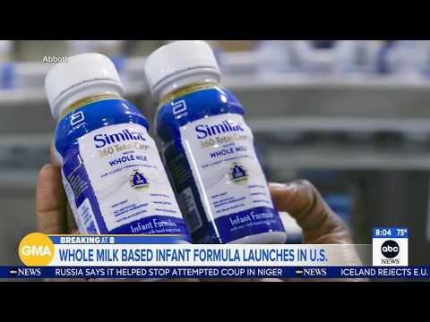 Abbott launches new infant formula made with whole milk: What parents need to know