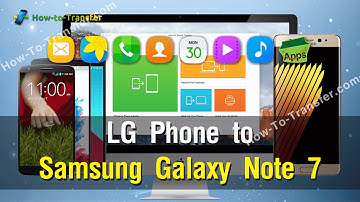 How to Copy All Contents from LG to Galaxy Note 7 Easily