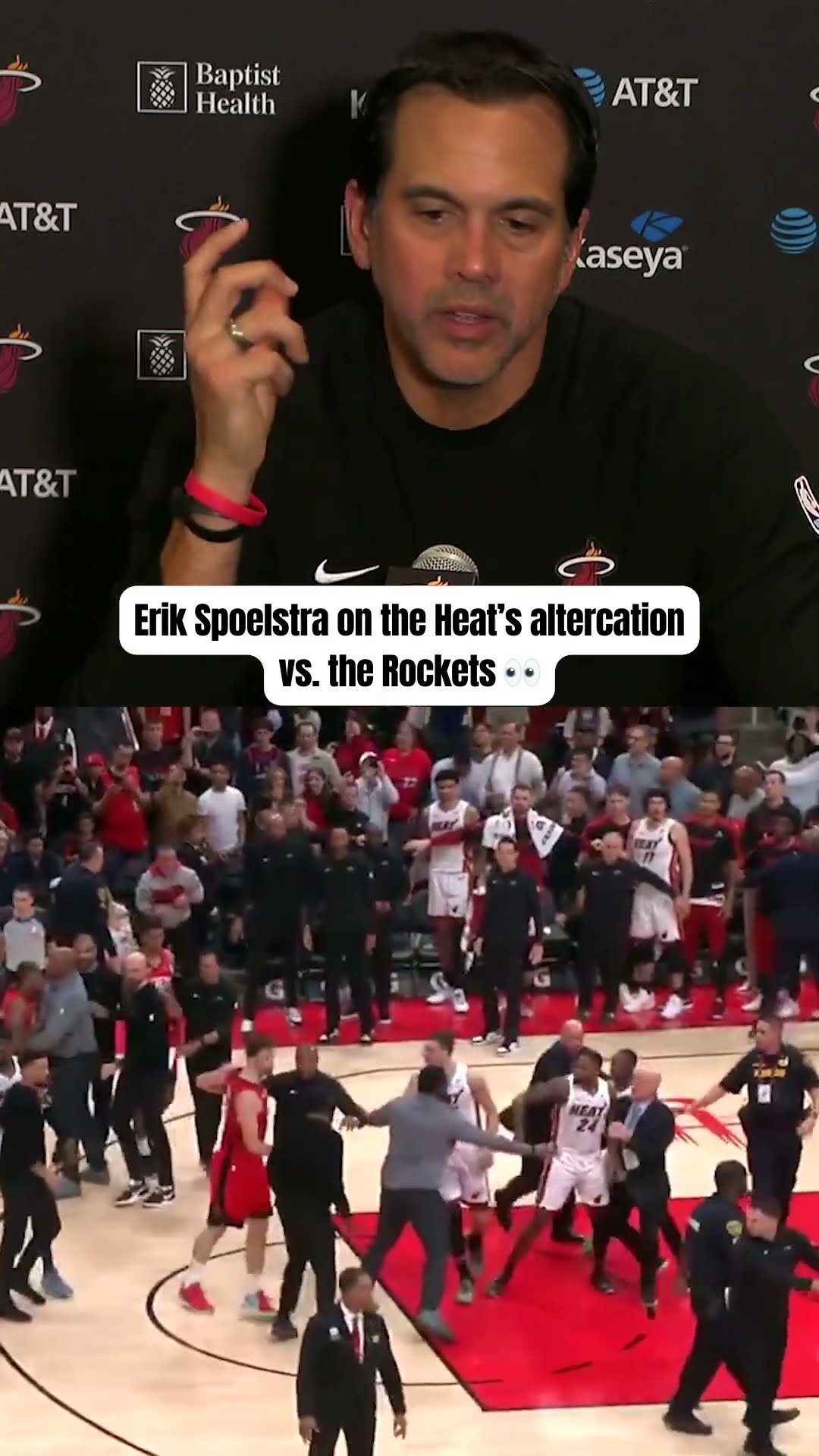 Will the Heat's FIGHT vs. the Rockets 'GALVANIZE' the team? ?
