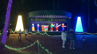 Over 15 Million Christmas Lights At Suwannee Lights In Live Oak, Florida