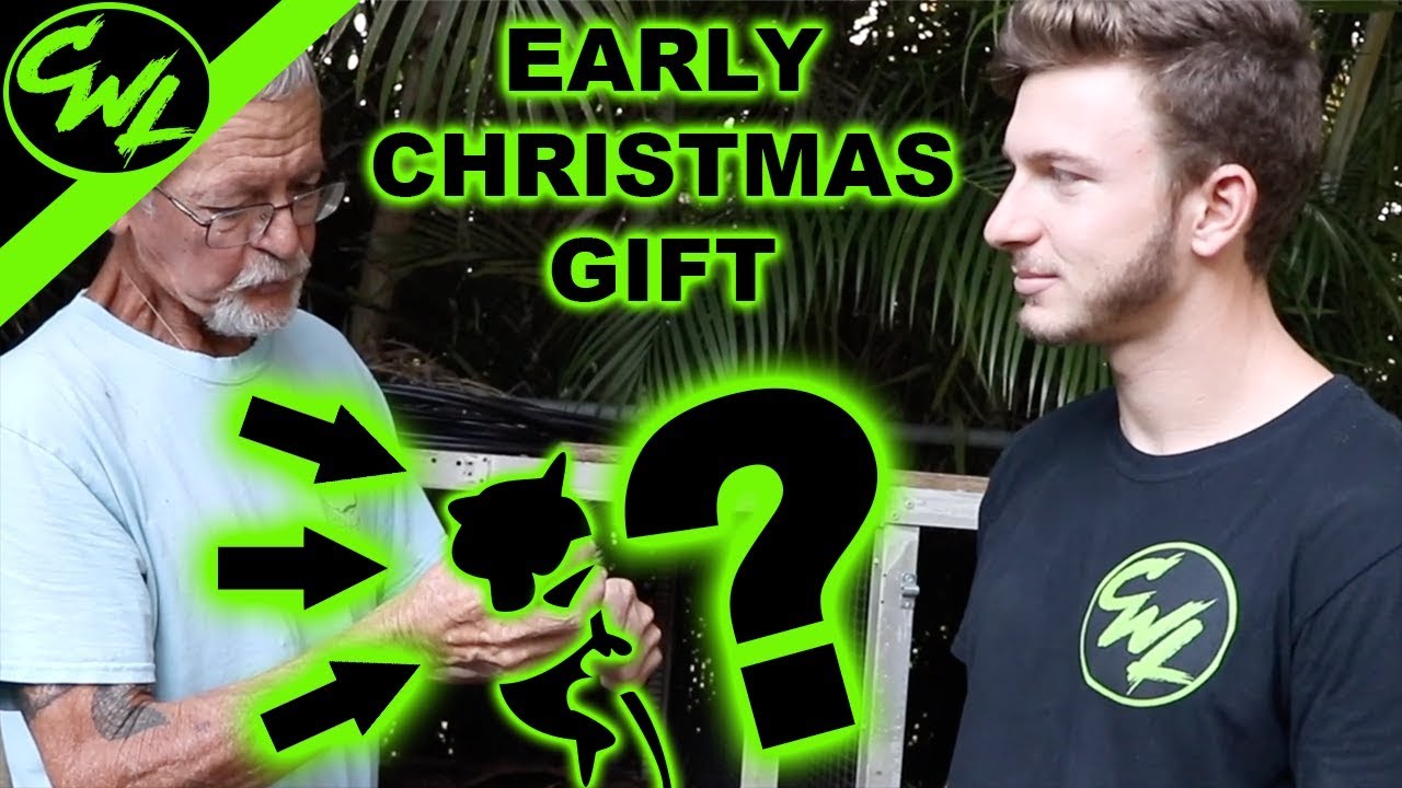 Early Christmas Gift From My Grandfather!! - YouTube