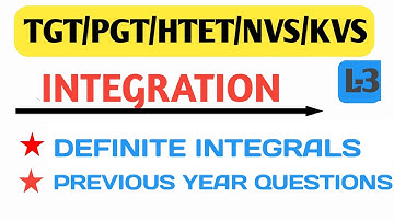 CALCULUS || INTEGRATION || DEFINITE INTEGRALS | BY PAWAN SIR