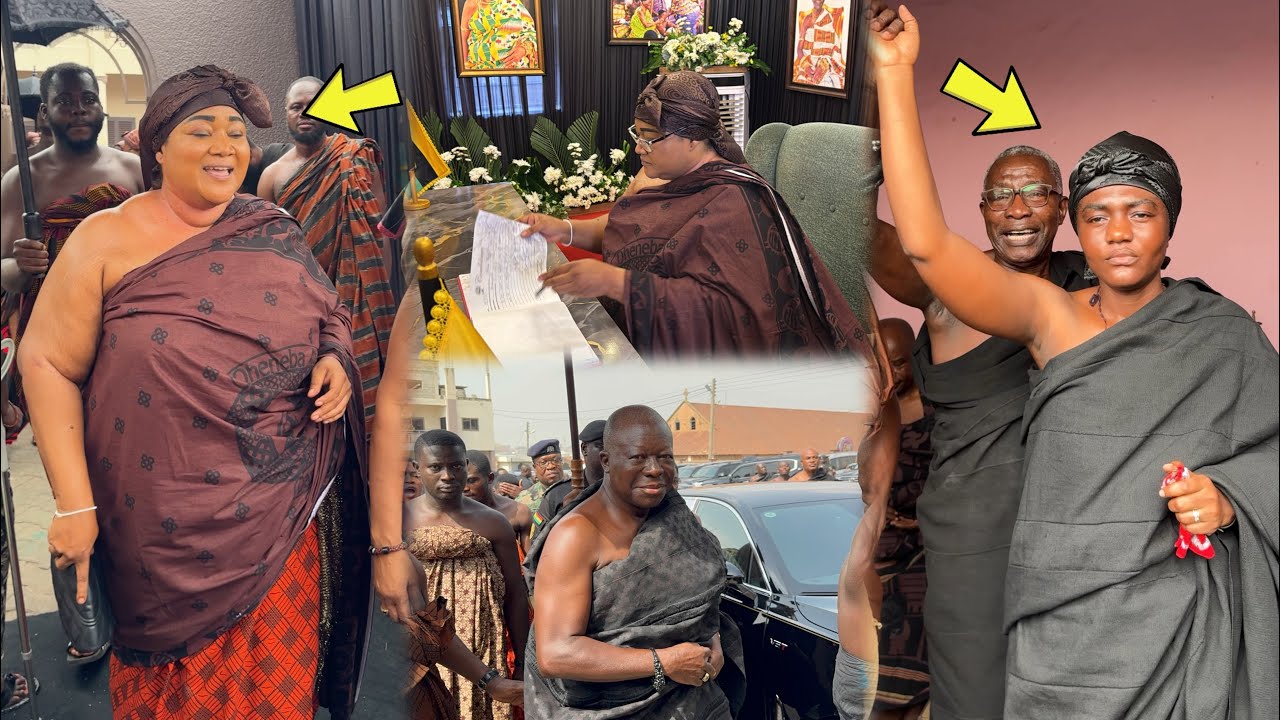 The Youngest New Selected Queen Mother in Asante Shared her Story how she Became a Queen,Mampong