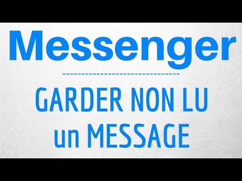 Vidéo: Comment Lire Un Message Dans VK Et Le Laisser Non Lu