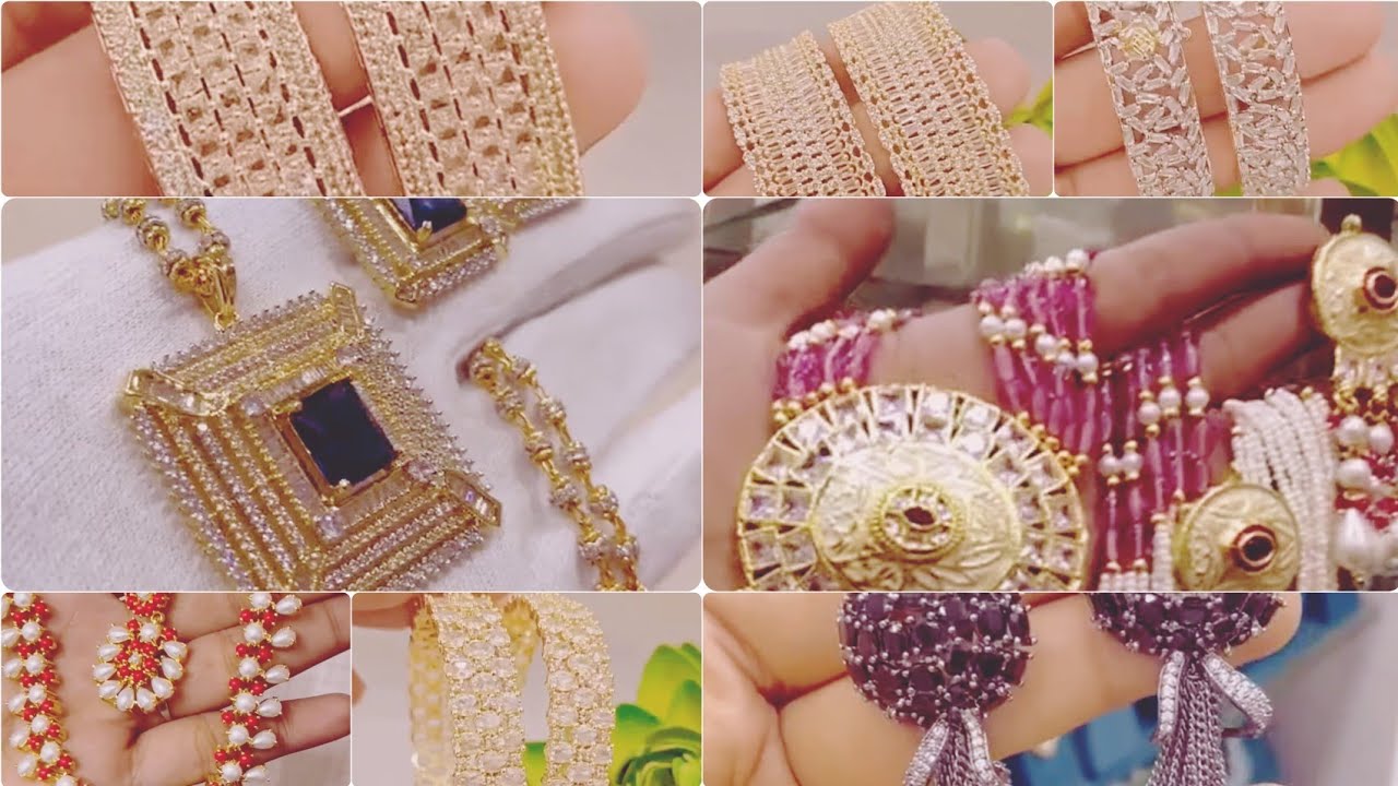 New launch Bridal Jwellery || openable bangles || Diamond pendent || 