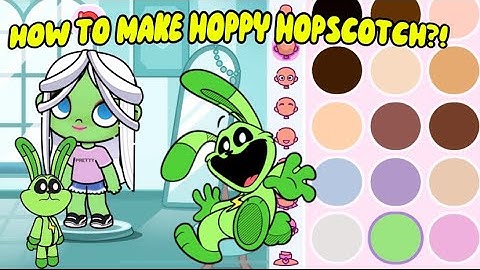 HOW TO MAKE HOPPY HOPSCOTCH IN AVATAR WORLD | SMILING CRITTERS (POPPY PLAYTIME CHAPTER 3)