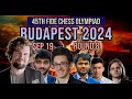 45th FIDE Chess Olympiad 2024 | ROUND 8 - SEP 19
