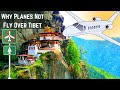 Why planes not fly over tibet  explained by modified thoughts