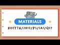 PSLE Science Quiz on Materials