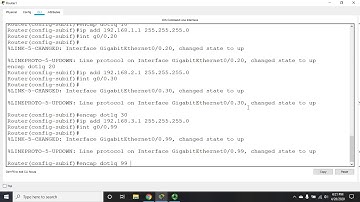 Configuring a Router-on-a-Stick for Inter-VLAN Routing