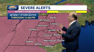 Severe thunderstorm watch in effect