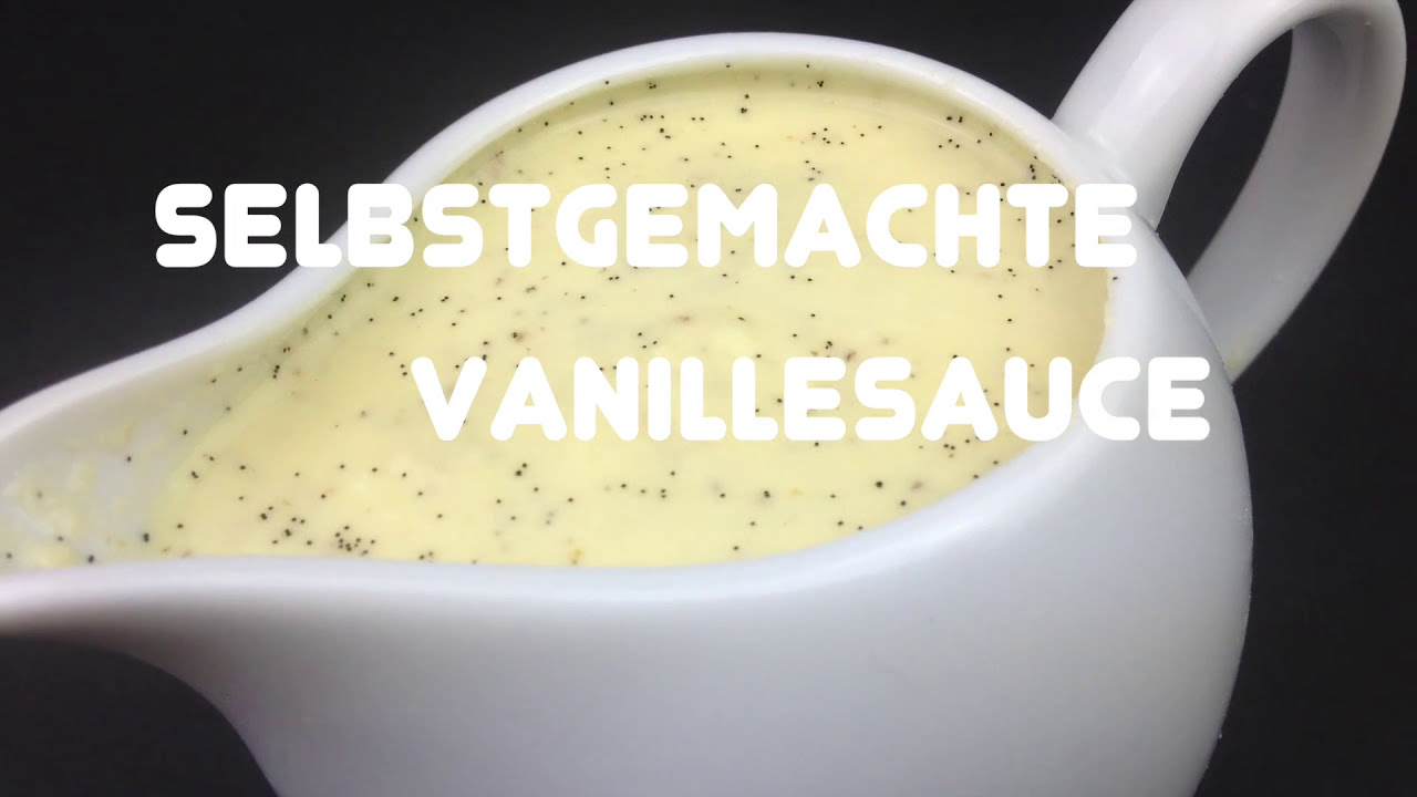 Selbstgemachte Vanillesauce | Rezept - YouTube