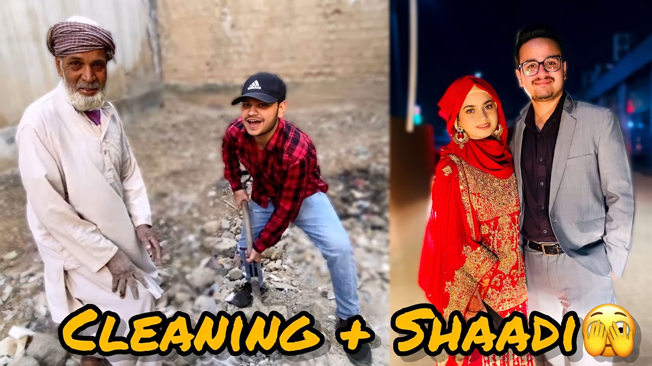 Susral mai shadi😍start sath sath cleaning start✌️