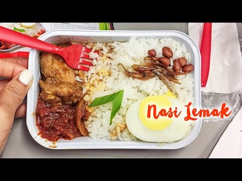 Nasi Lemak Ayam Rendang Singapore Airlines