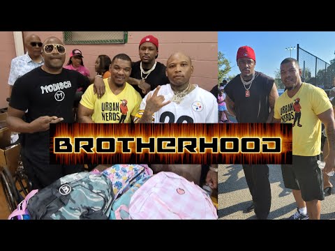 @B1BrotherMoses @BROSANCHEZTVOFFICIAL   YG WEST COAST RAPPER SHOWS UP TO SUPPORT OUR BACK TO SCHOOL DRIVE